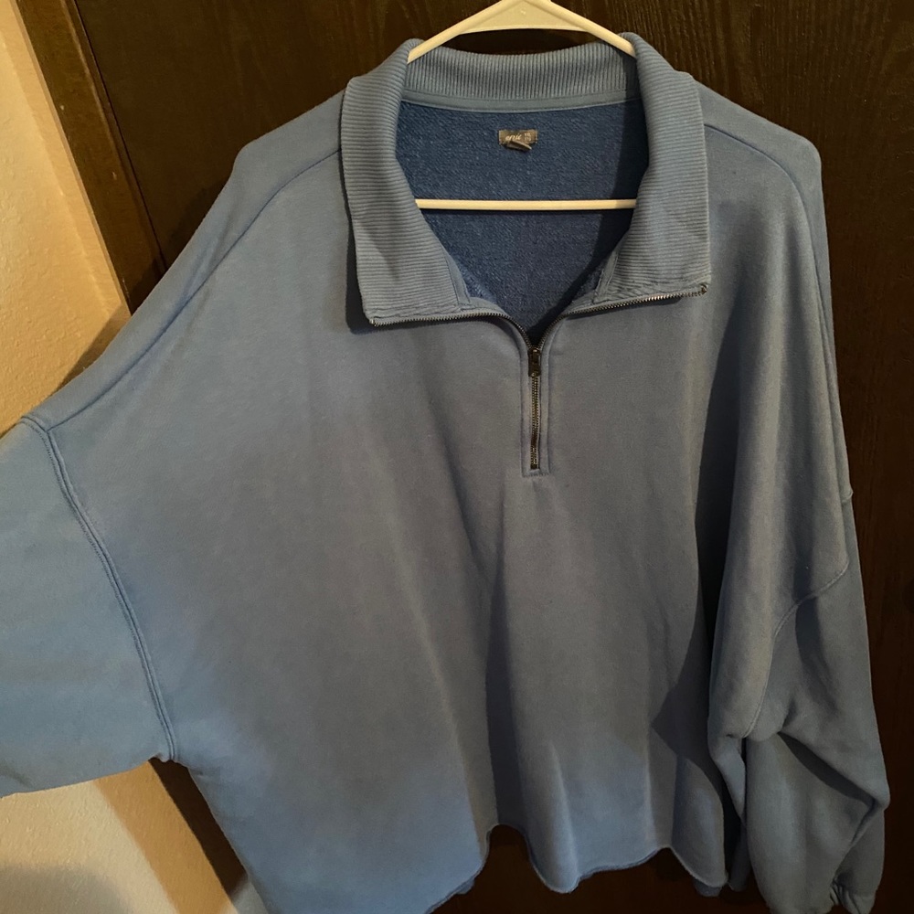 American Eagle Quarter Zip Sweatshirt